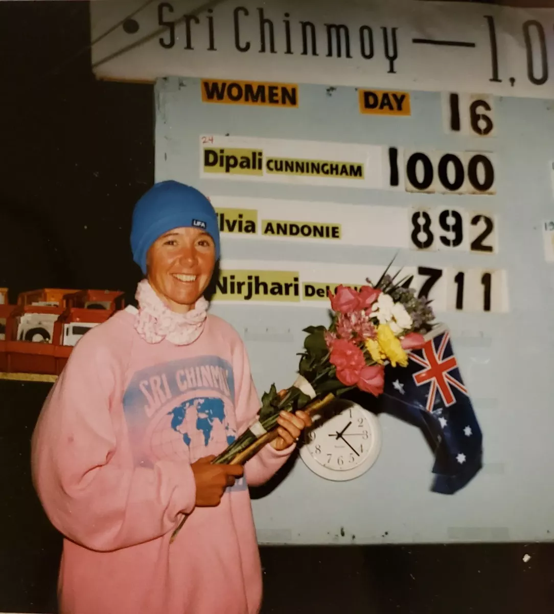 Dipali Cunningham after a 10 Day Race