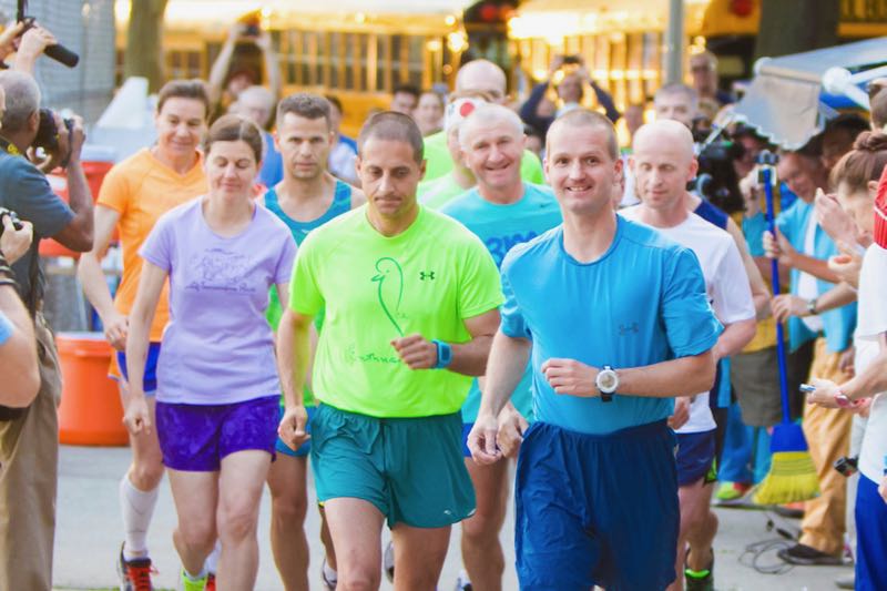 Start of the 2016 Sri Chinmoy Self-Transcendence 3100-MIle Race