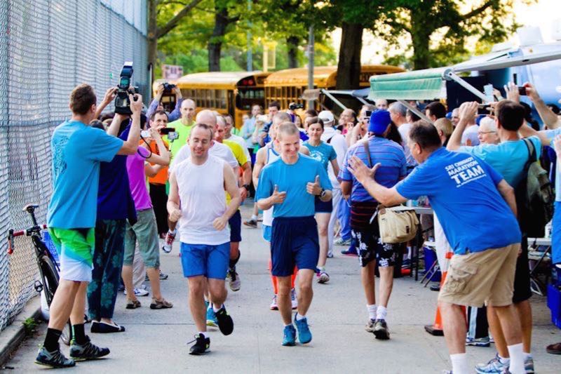 Start of the 2015 Sri Chinmoy Self-Transcendence 3100-MIle Race