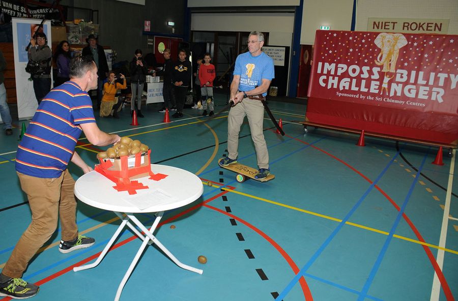 Most Kiwis sliced on balancing board